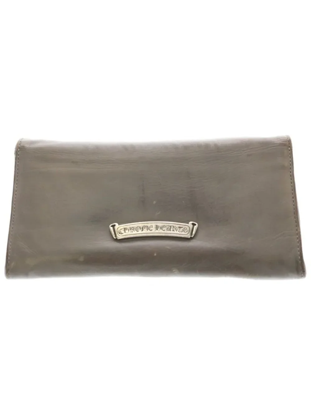Chrome Hearts Judy Cross Ball Button Leather Wallet